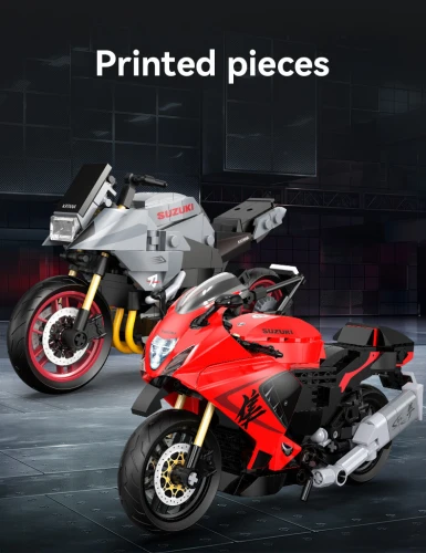 1:12 Suzuki Katana Motorbike - 310 pcs