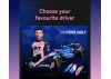 1:8 BWT Alpine F1 Team A525 Racing Car - 2173 pcs
