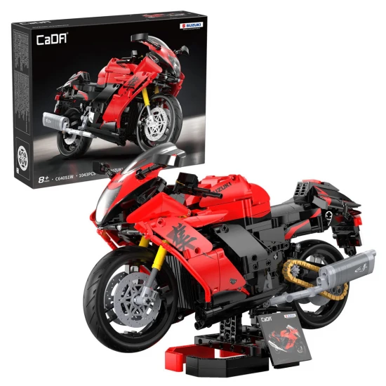 1:6 Suzuki Hayabusa Motorbike - 1043 pcs