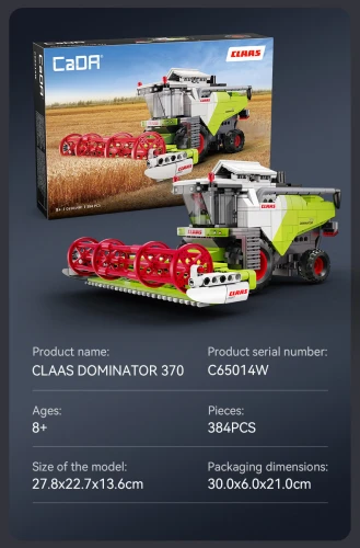 CLAAS Dominator 370 Combine Harvester - 348 pcs