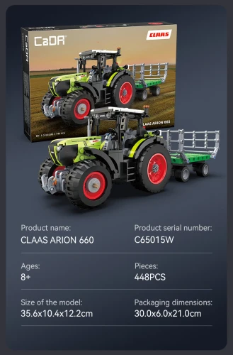 CLAAS Arion 660 Farm Tractor - 448 pcs