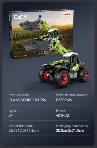 CLAAS Scorpion 756 Farm Telehandler - 401 pcs