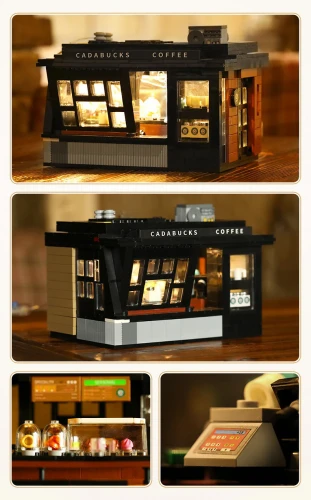 Coffee shop - 768pcs