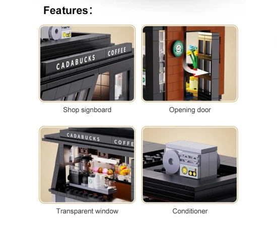 Coffee shop - 768pcs