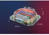 FC Barcelona Camp Nou Stadium - 728 pcs