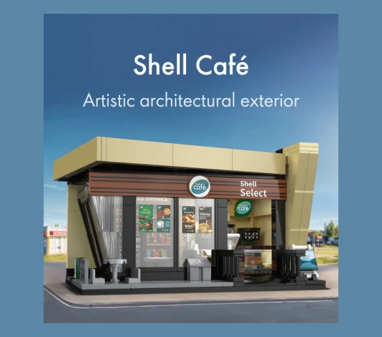 Shell Select Coffee Shop Café - 351 pcs