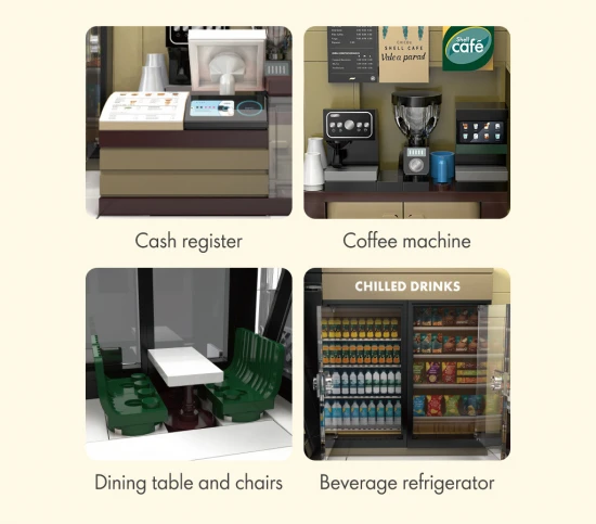 Shell Select Coffee Shop Café - 351 pcs