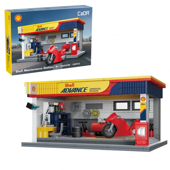 Shell Maintenance Service Station - 330 pcs