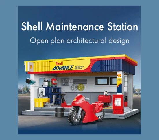 Shell Maintenance Service Station - 330 pcs