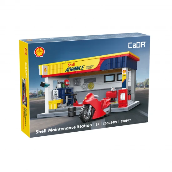 Shell Maintenance Service Station - 330 pcs