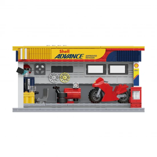 Shell Maintenance Service Station - 330 pcs