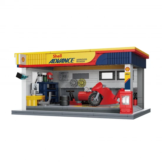Shell Maintenance Service Station - 330 pcs