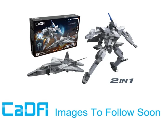 Sky Raptor 2-in-1 Mecha Robot Aircraft - 301 pcs