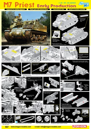 Dragon 1/35 M7 Priest Early Production