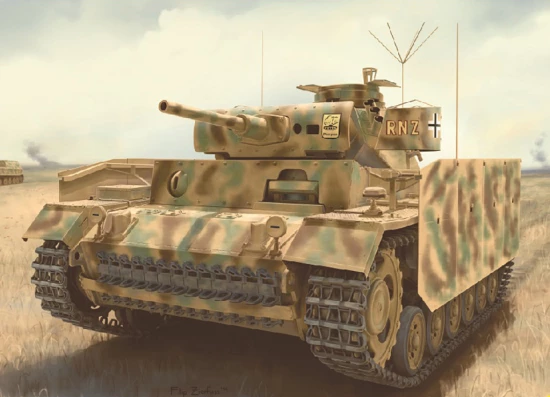 Dragon 1/35 Pz.Bef.Wg.III Ausf.J/Pz.III Ausf.J (Tp) Early Production (2 in 1)					