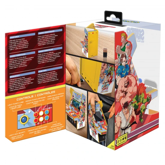 My Arcade Super Street Fighter II Micro Player Pro 6.7 Portable Retro Arcade (2 Games In 1)