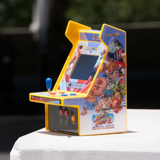 My Arcade Super Street Fighter II Micro Player Pro 6.7 Portable Retro Arcade (2 Games In 1)