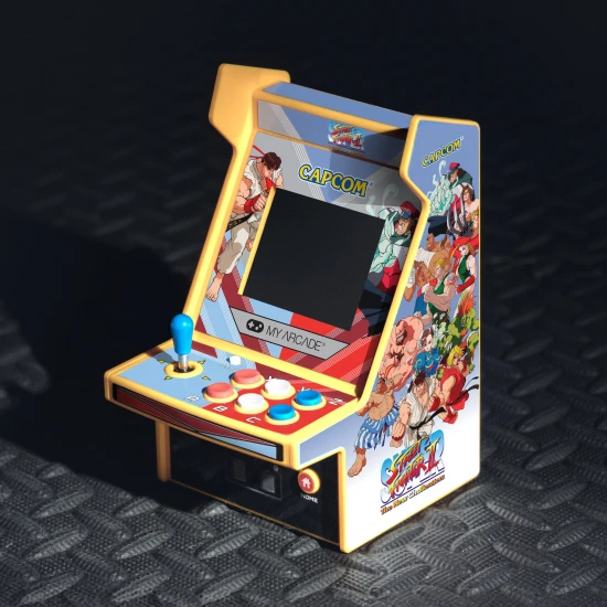 My Arcade Super Street Fighter II Micro Player Pro 6.7 Portable Retro Arcade (2 Games In 1)