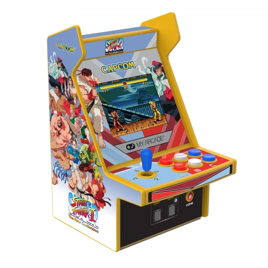 My Arcade Super Street Fighter II Micro Player Pro 6.7 Portable Retro Arcade (2 Games In 1)