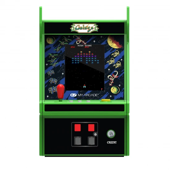 My Arcade Galaga Micro Player Pro 6.7 Portable Retro Arcade (2 Games in 1)