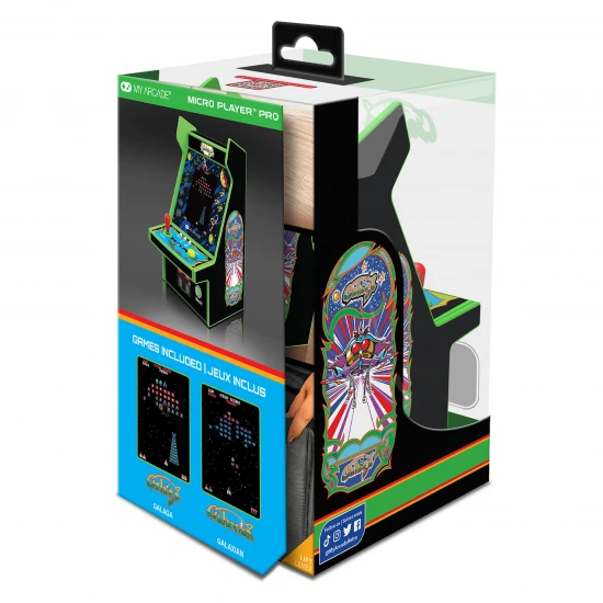 My Arcade Galaga Micro Player Pro 6.7 Portable Retro Arcade (2 Games in 1)