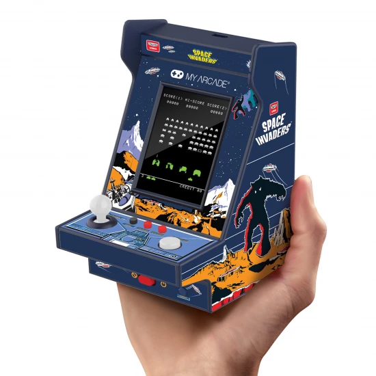 My Arcade Space Invaders Nano Player Pro 4.8 Portable Retro Arcade