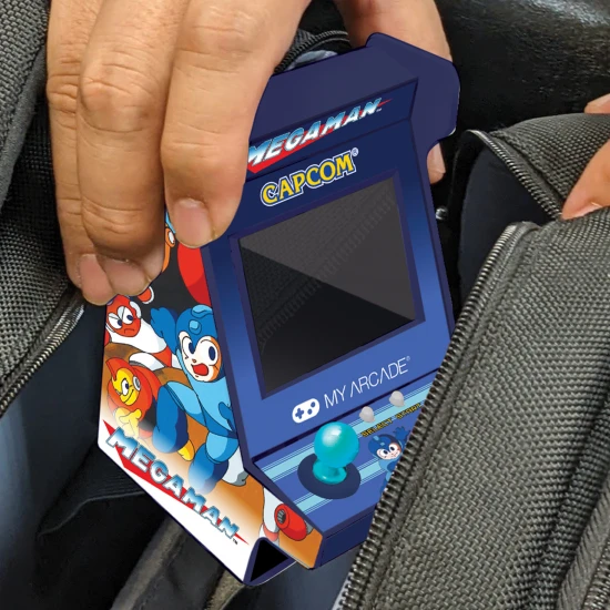 My Arcade Mega Man Pico Player 3.7 Portable Retro Arcade (6 Games in 1)