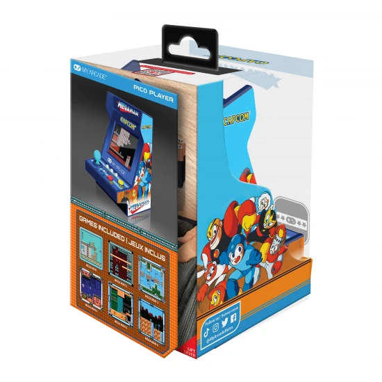 My Arcade Mega Man Pico Player 3.7 Portable Retro Arcade (6 Games in 1)