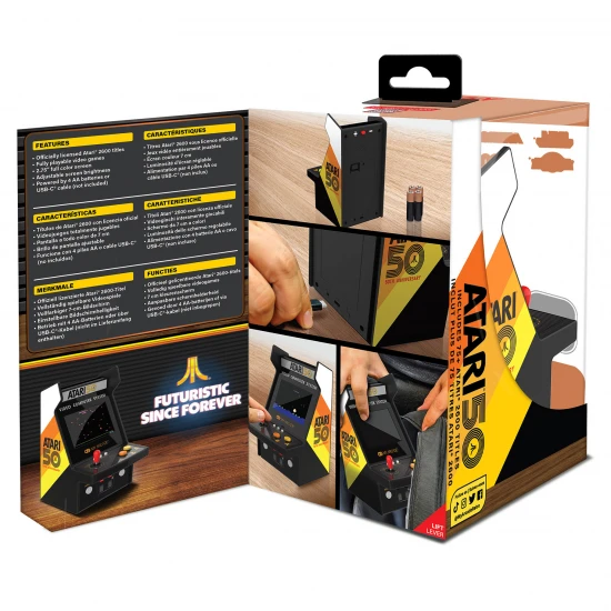 My Arcade Atari Micro Player Pro 6.7 Portable Retro Arcade (100 Games in 1)