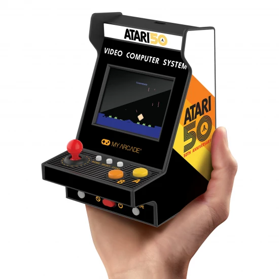 My Arcade Atari Nano Player Pro 4.8 Portable Retro Arcade (75 Games in 1)