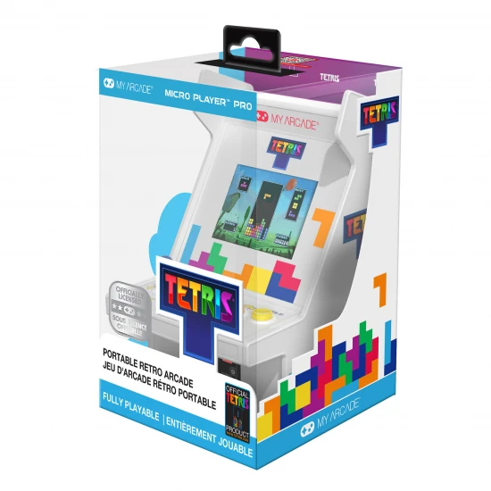 My Arcade Tetris Micro Player Pro 6.7 Portable Retro Arcade