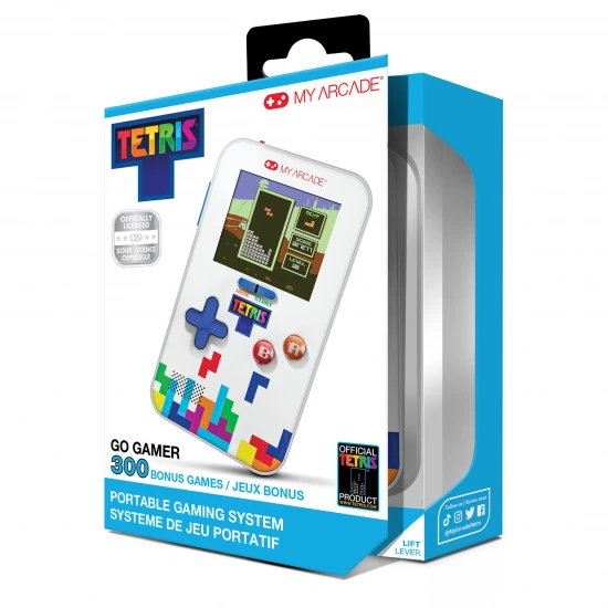 My Arcade Tetris Go Gamer Portable Video Game System (301 Games in 1)