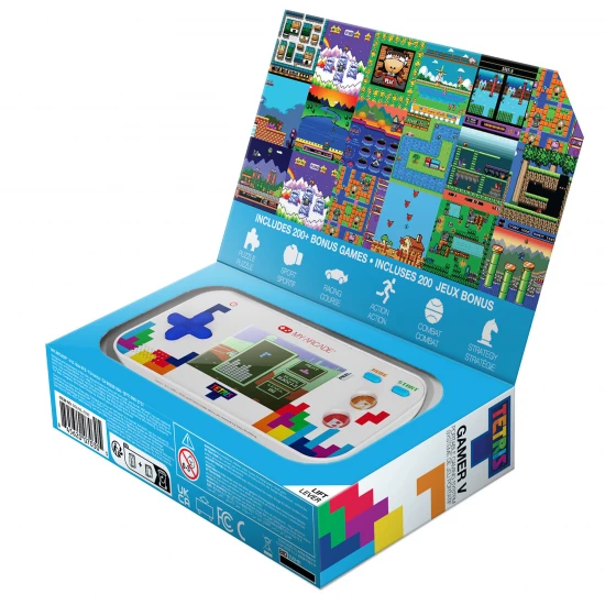 My Arcade Tetris Gamer V Portable Video Game System (201 Games in 1)