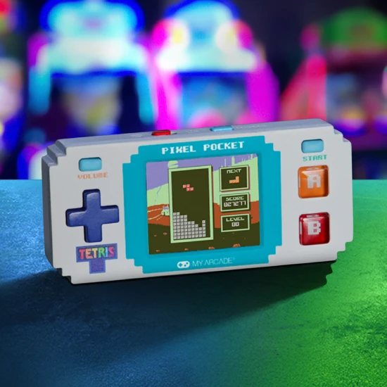 My Arcade Tetris Pixel Pocket Mini Portable Gamer System