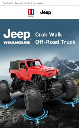Jeep Wrangler RC Crab-Stunt Monster Truck