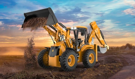 EE 1:20 RC JCB 4CX Backhoe Loader