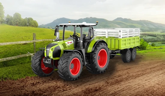 CLAAS Arion 660 1:24 Scale RC Tractor With Trailer
