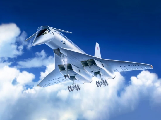Tupolev-144 - Soviet Supersonic Passenger Aircraft