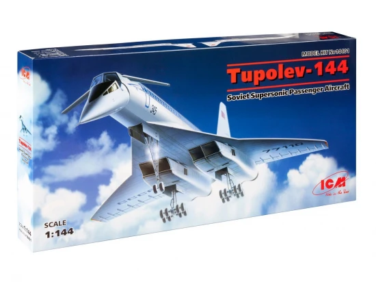 Tupolev-144 - Soviet Supersonic Passenger Aircraft