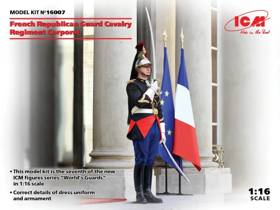 French Republican Guard Cavalry Regiment Corporal