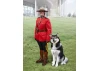 RCMP Female Officer with dog