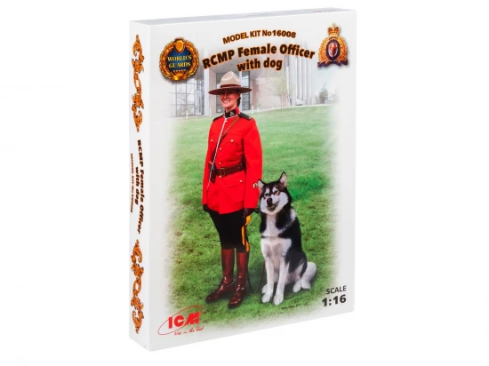 RCMP Female Officer with dog