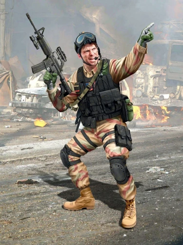 Delta Force Fighter (Mogadishu - 1993)