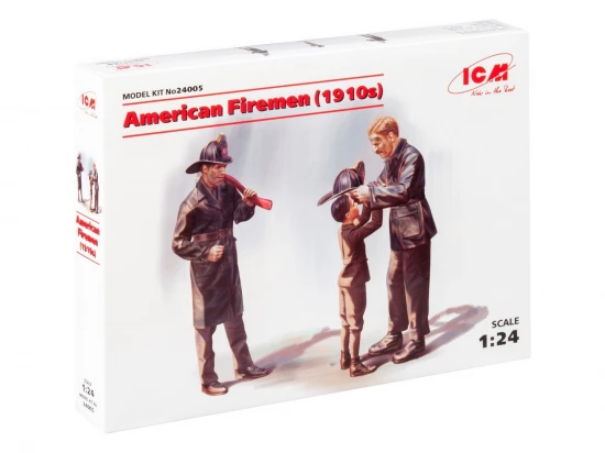 American Firemen (1910s) 3 Figures