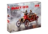 Model T 1914 Fire Truck with 2 Crew Figures