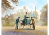 Benz Patent-Motorwagen 1886 with Mrs. Benz & Sons