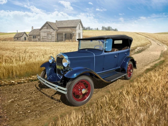 Ford Model A Standard Phaeton Soft Top (1930s) - American Passenger Car