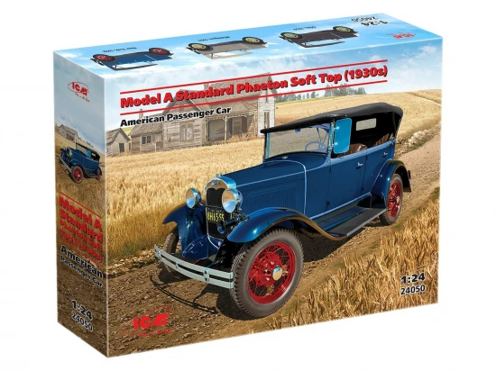 Ford Model A Standard Phaeton Soft Top (1930s) - American Passenger Car