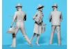 1920s Gangsters with Tommy Guns (3 Figures)