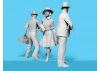 1920s Gangsters with Tommy Guns (3 Figures)